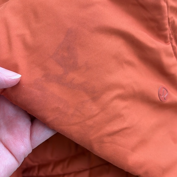 Lululemon canyon orange lightweight relaxed fit down vest size 6 - Picture 13 of 15